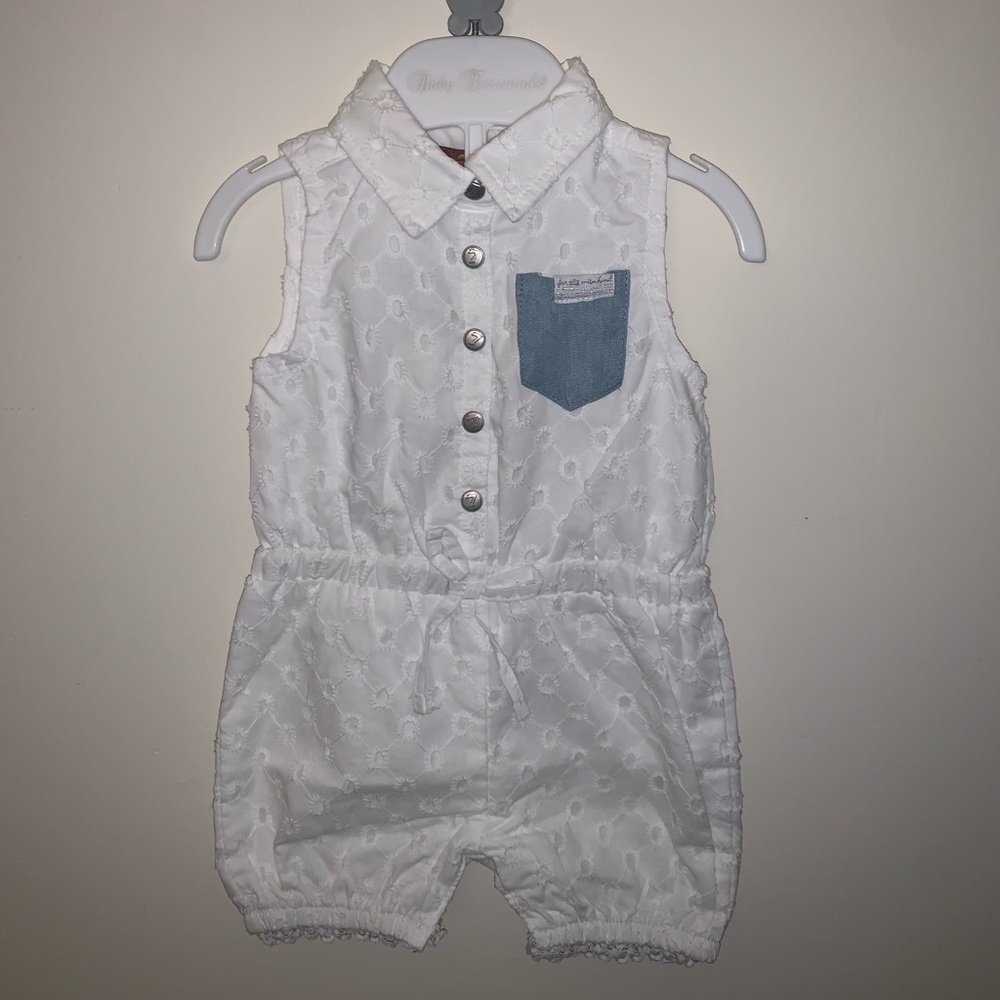 White romper